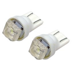 LED 12V/5W T10 fehér nagyító lencsével (2db) 92728