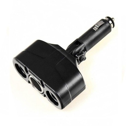 Szivargyújtó elosztó 3-as 12/24V dönthető WF032