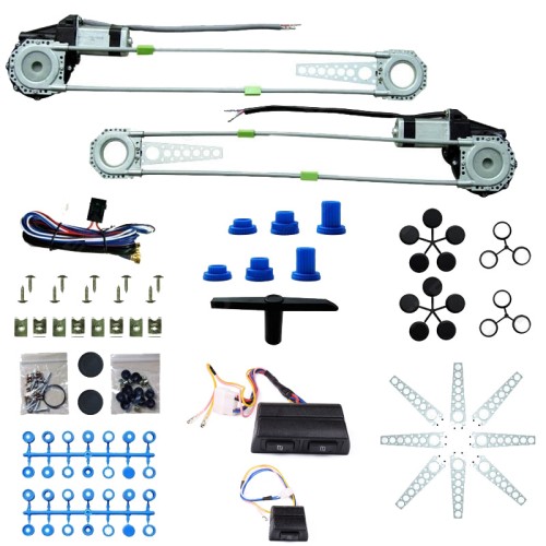 Ablakemelő motorikus univerzális 2db-os csendes