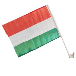 Ablakra tűzhető autós magyar zászló 