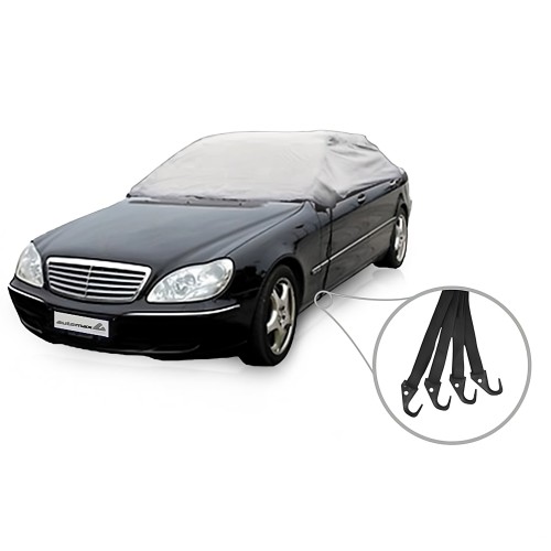 Autótakaró félgarázs ponyva L-es 284x147x55cm AM8974