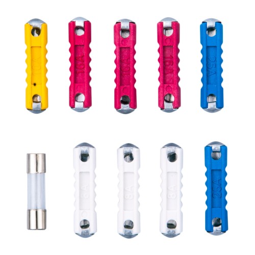 Biztosíték készlet hengeres 10db-os 90298