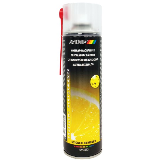 Címke / matrica eltávolító spray 500 ml Motip 090513
