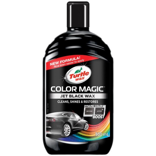 Fényezés felújító színpolír, fekete 500 ml Turtle Wax Color Magic 52708