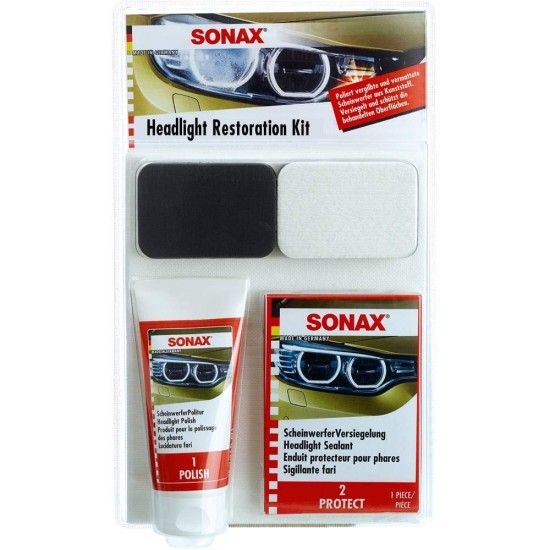 Fényszóró helyreállító készlet Sonax 04059410 Fényszóró helyreállító készlet Sonax 04059410