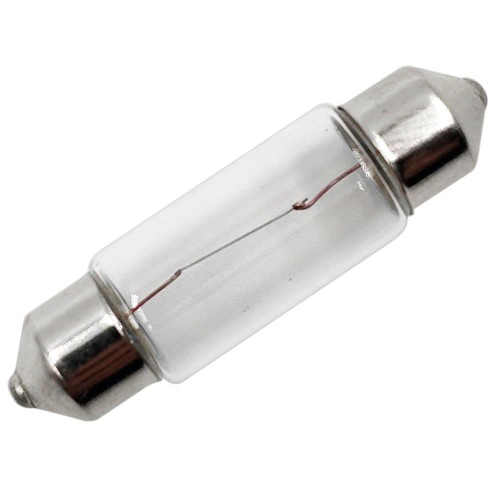 Izzó 12V/10 Watt szofita 10x35 mm, fehér SCT 202099