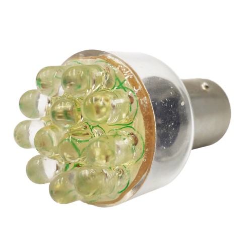 Izzó 12V 21/5W BAy15d 12LED piros 2002R (21/5W)