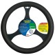 Kormányvédő fekete gyöngyvászon 37-39cm AIR GRIP Premium 33111 Kormányvédő fekete gyöngyvászon 37-39cm AIR GRIP Premium 33111