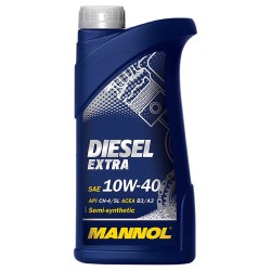 Motorolaj 10W-40 Diesel Extra Mannol 1 liter