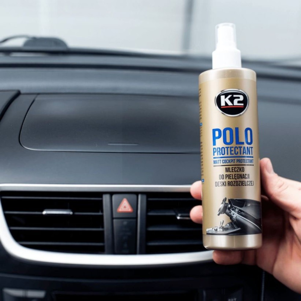 Matt műszerfalápoló tejszerű készítmény K2 Polo Protectant K410 330 gr.