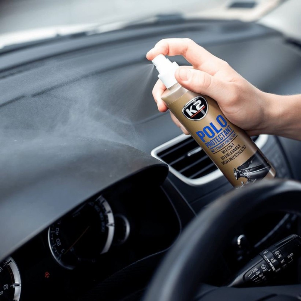 Matt műszerfalápoló tejszerű készítmény K2 Polo Protectant K410 330 gr.