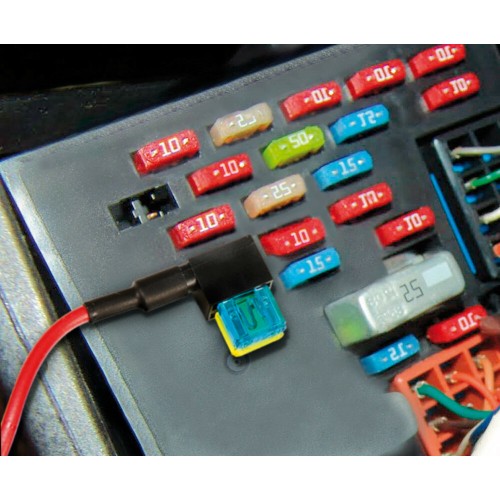 Biztosíték elosztó adapter mini késes biztosítékhoz 12/24V Maxeed 83135