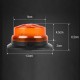 Mágnestalpas narancssárga tetővillogó (alacsony profilú) LED-015