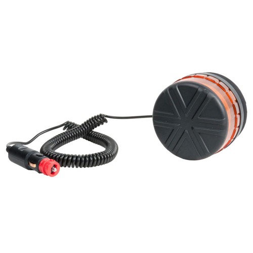 Mágnestalpas narancssárga tetővillogó 12-24V AM1761