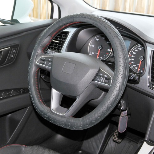 Kormányvédő, sötétszürke, szilikon abroncs mintás 37-51cm Maxeed 8120