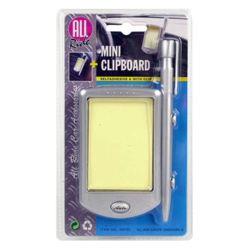 Jegyzetelő tábla autóba szellőzőre ajándék tollal AR28760