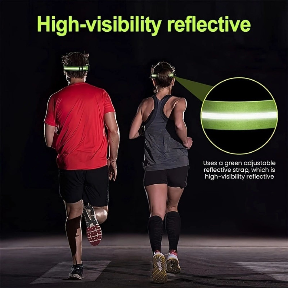 Mozgásérzékelős COB LED-es fejlámpa vészvilágítással Autolife 27099