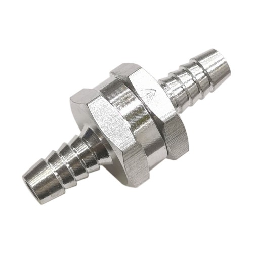 8mm-es alumínium visszacsapó (egyirányú) szelep (adagolókhoz)