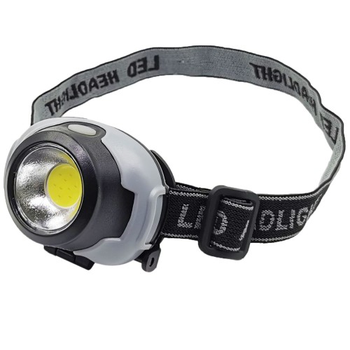 Fejlámpa, 3 funkciós COB LED-es  GZ14822