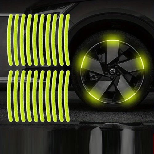 Fényvisszaverő dekorációs felni matrica 20db-os W16388