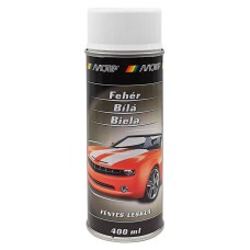 Festék fényes fehér 400 ml Motip White Paint 04004