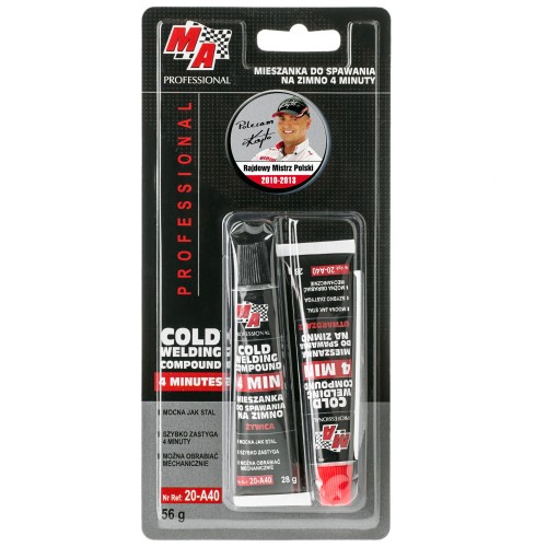 Folyékony fém (hideg-hegesztő) extra gyorskötés (4 perc) Moje Auto 20-A40