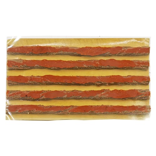 Gumiragasztó javítószál (barna giliszta) 5db Tire Plugs