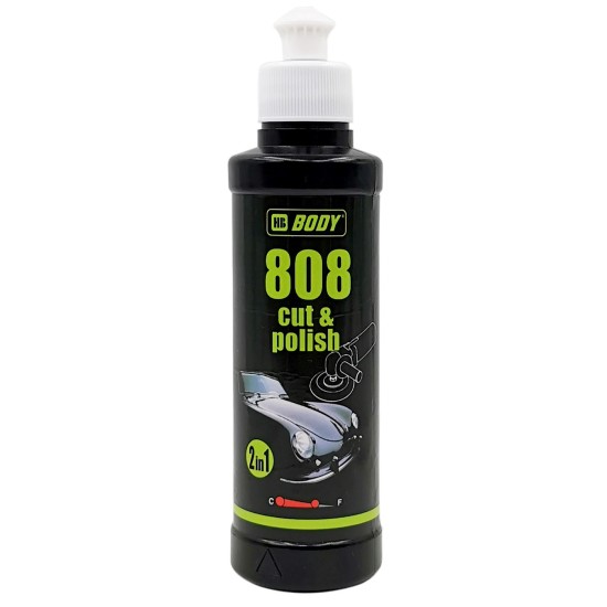 HB Body 808 2:1 vágó és polír Cut & Polish 200ml HB Body 808 2:1 vágó és polír Cut & Polish 200ml