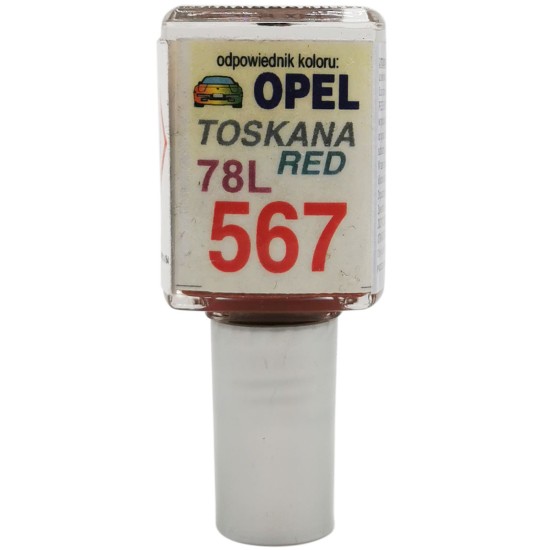 Javítófesték Opel Toskana Red 567 (78L) Arasystem 10ml