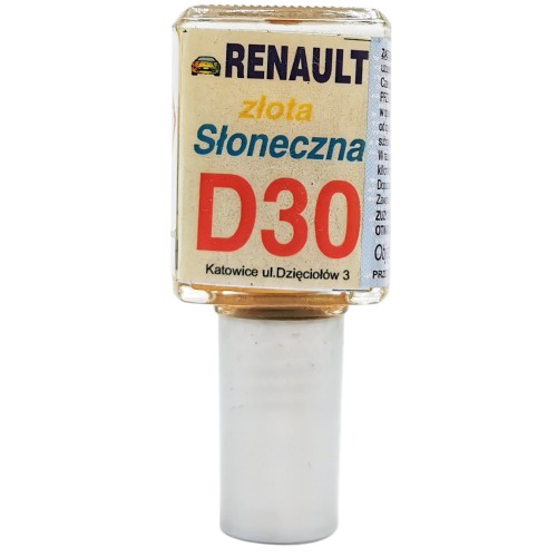 Javítófesték Renault arany-napsárga D30 Arasystem 10ml