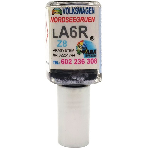 Javítófesték Volkswagen Nordseegruen LA6R Z8 Arasystem 10ml 