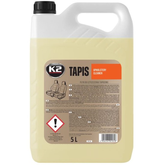 Kárpittisztító koncentrátum takarítógépekhez 5 liter K2 Auto Tapis