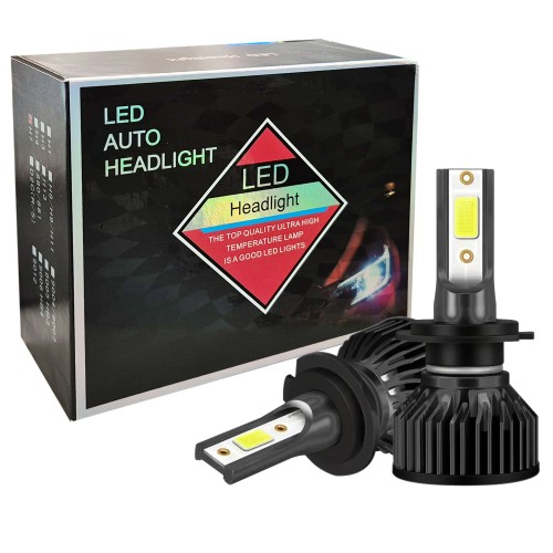 LED H7/12V/24W SMD párban 6000K Autolife V6