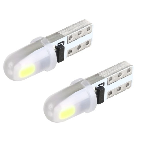 LED T5 12V 2SMD fehér LED párban Autolife W14513
