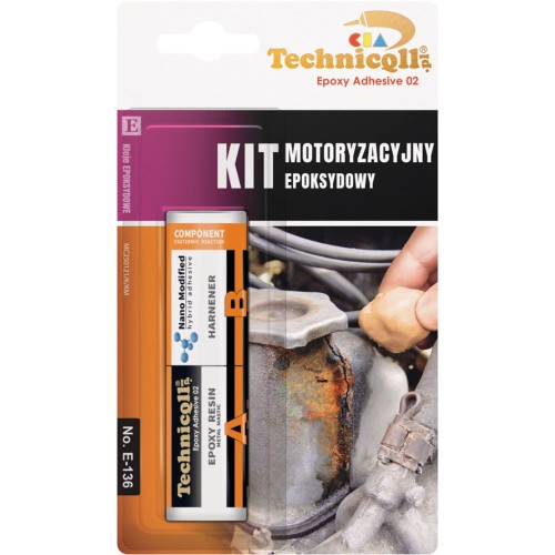 Motorizációs (tankjavító) epoxy javító gyurma 35 gr. Technicoll E-136