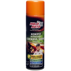 Műszerfalápoló magas fényű spray Citrom illattal 750 ml Moje Auto 19-010