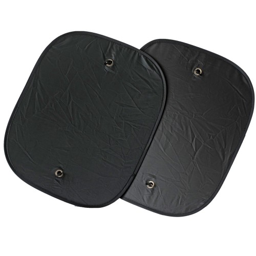 Napvédő fényvisszaverő réteggel oldalabalkra 45x35cm 2db-os fekete-ezüst 94760