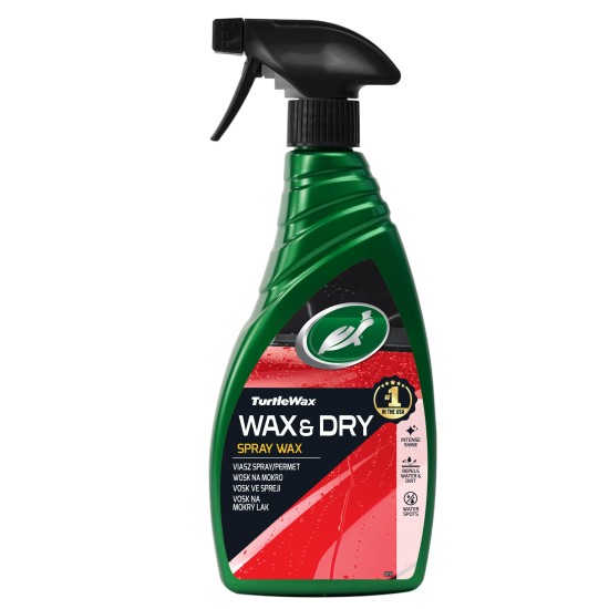 Turtle Wax Spray Wax & Dry - autóviasz spray 500ml 52795
