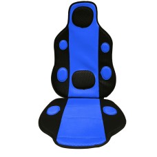 Ülésvédő fekete-kék színű, kagyló és pilóta ülésekhez AM1618