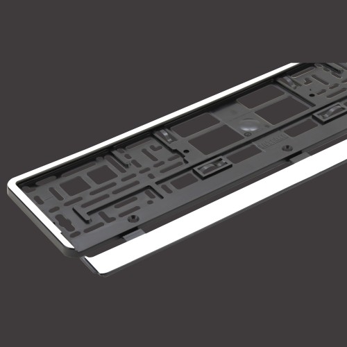 Rendszámtábla tartó fehér db-os 91570