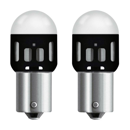 LED 12V/21W/BA15s/2db/1,2W fehér 6000K Neolux NP2160CW