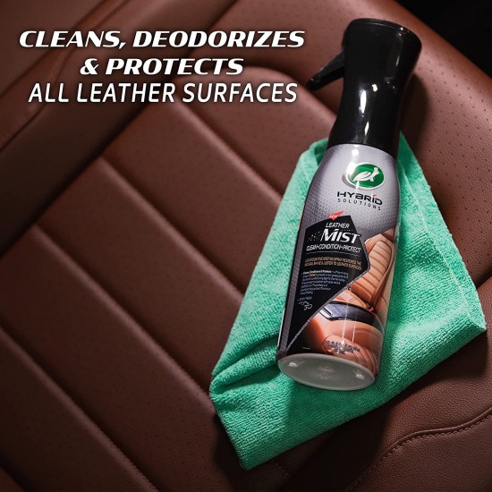 Bőrtisztító- és ápoló prémium spray 53705 Turtle Wax Hybrid Solution Leather Mist 591ml