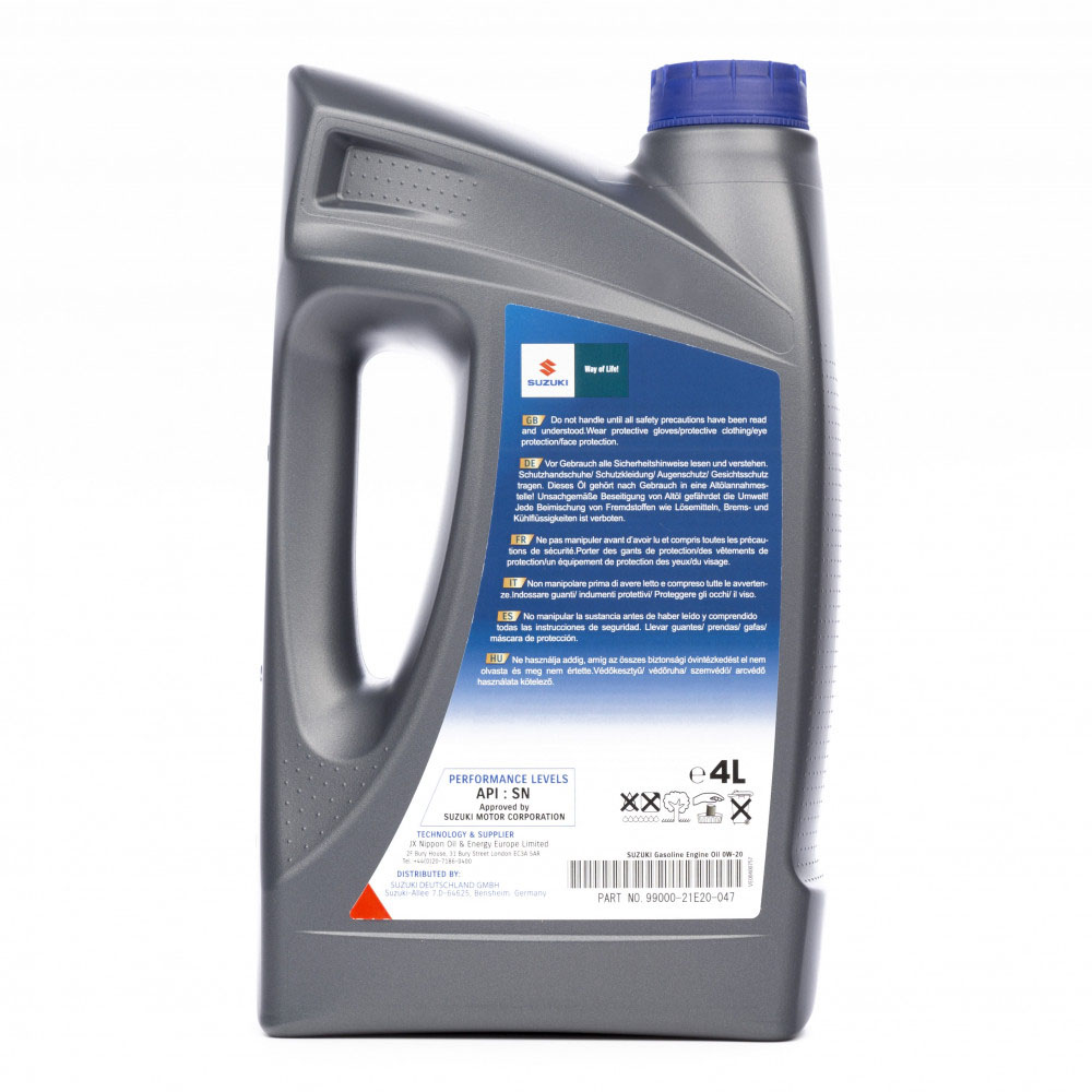 Motorolaj 0W-20 Suzuki gyári 4L Ecstar F9000 Full syntetic