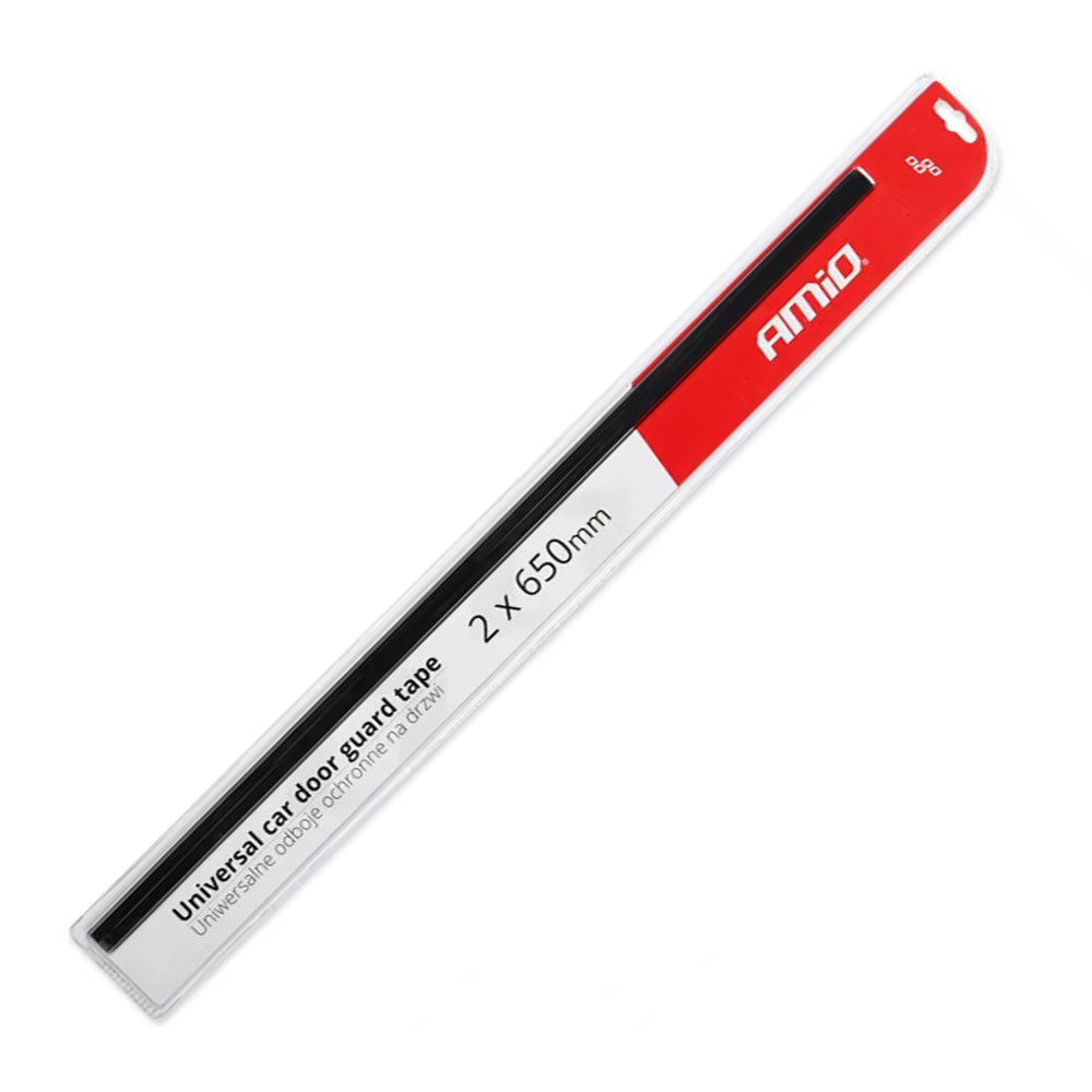 Ajtóélvédő fekete 2x65cm Amio Stic Plus 61125 / 02233