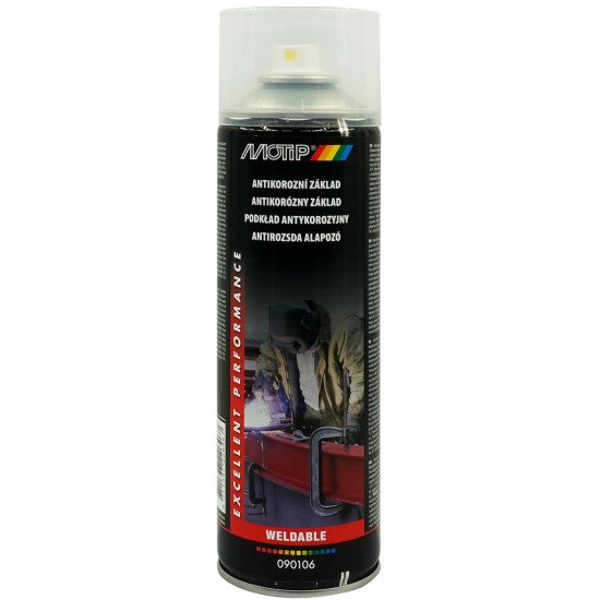 Rozsdásodás elleni alapozó spray 500 ml Motip 090106