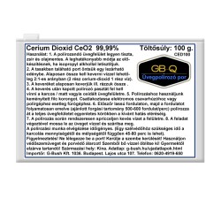 Üvegpolírozó készlet cerium-dioxid-os 100 gr. GB-Q