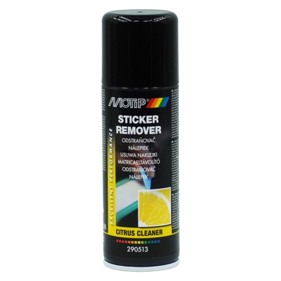 Címke / matrica eltávolító spray 200 ml Motip 290513