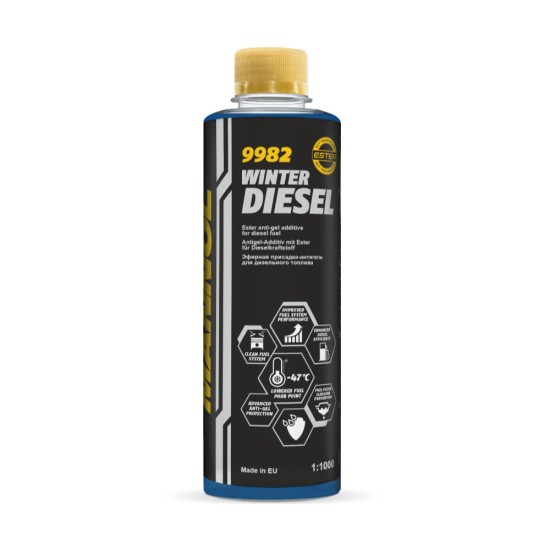 Diesel üzemanyagadalék dermedésgátló (250 literhez) 250 ml Mannol 9983