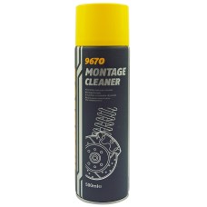 Fék- és kuplungtisztító spray 500 ml, Mannol Montage Cleaner