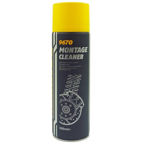 Fék- és kuplungtisztító spray 500 ml, Mannol Montage Cleaner